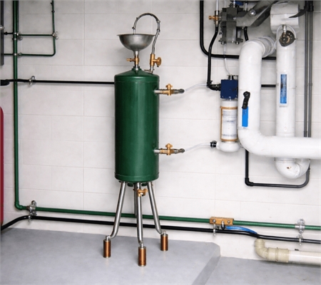 Doising pot binh cham hoa chat chiller