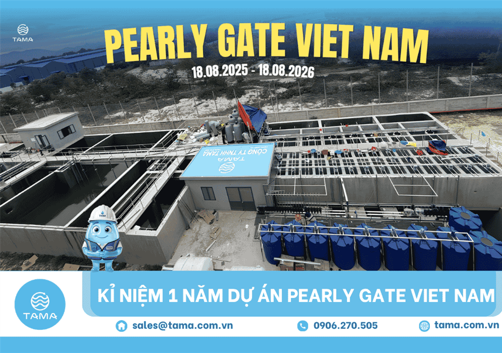 DẤU ẤN 365 NGÀY KHỞI CÔNG DỰ ÁN TRẠM XỬ LÝ NƯỚC THẢI XI MẠ PEARLY GATE ĐÀ NẴNG