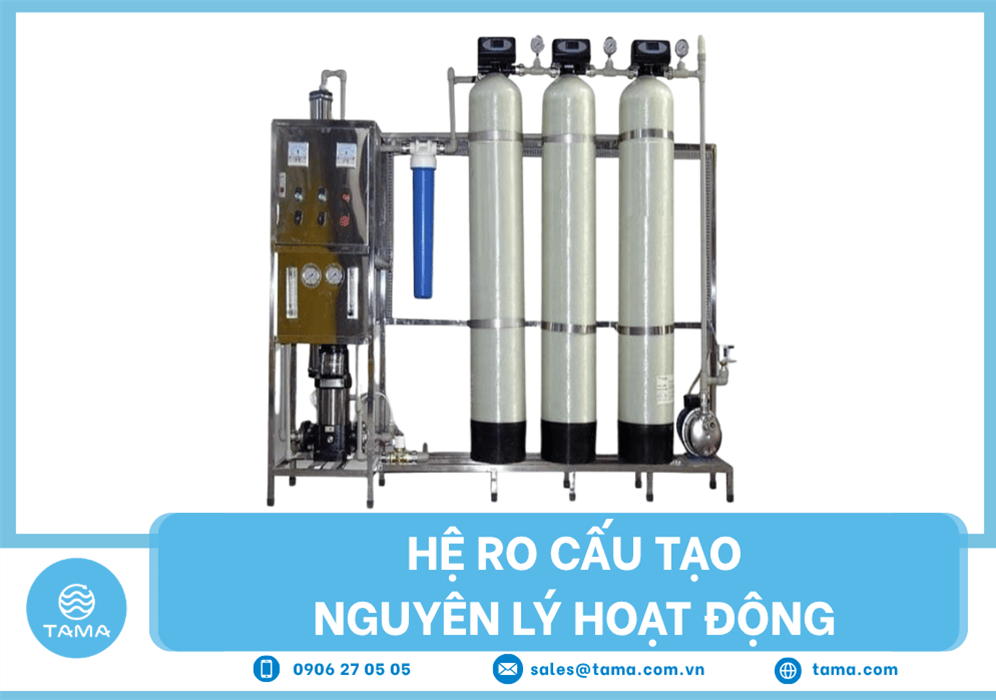 Hệ thống xử lý nước RO: Cấu tạo, Sơ đồ và Nguyên lý hoạt động