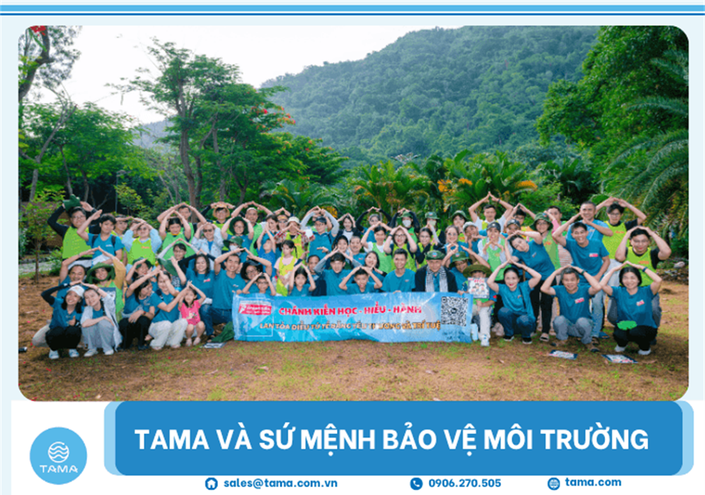 TAMA Và Sứ Mệnh Bảo Vệ Môi Trường: Vun Trồng 300 Cây Xanh Cùng 