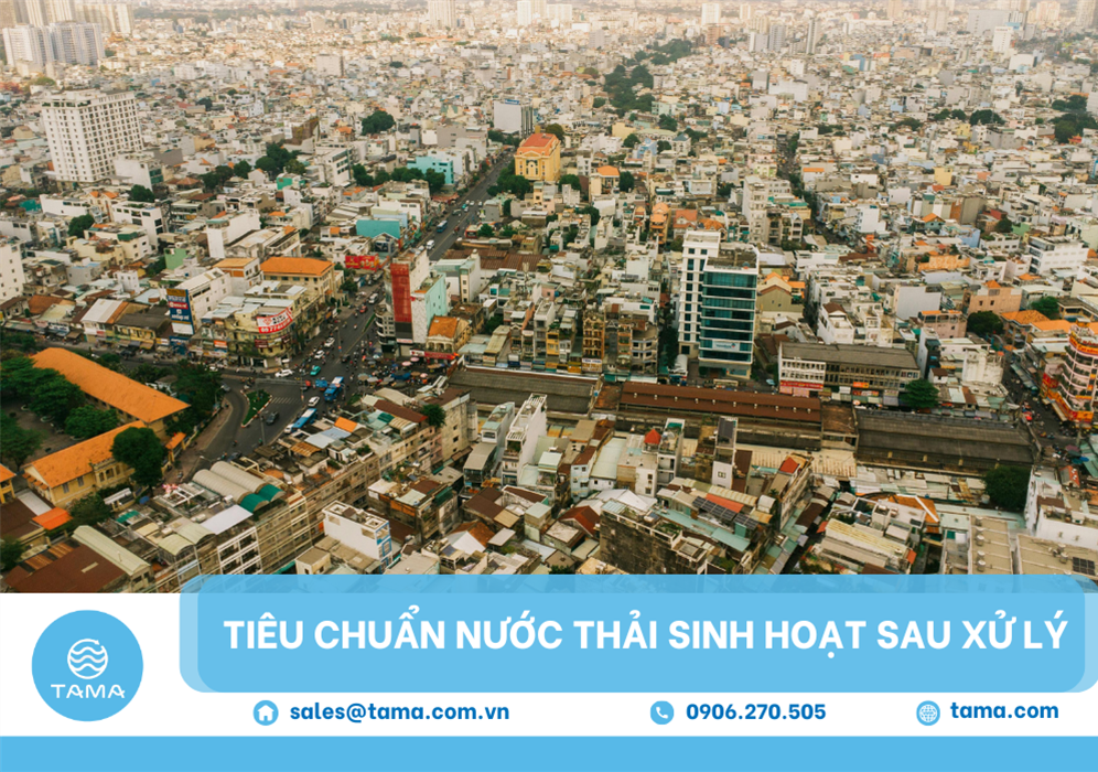 Tiêu chuẩn nước thải sinh hoạt sau xử lý – Quy định mới nhất doanh nghiệp cần biết