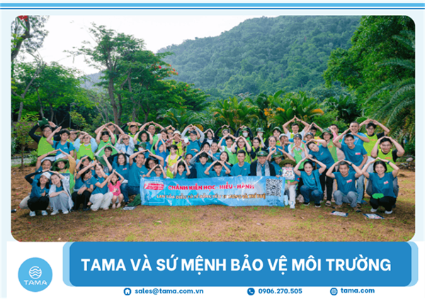 TAMA Và Sứ Mệnh Bảo Vệ Môi Trường: Vun Trồng 300 Cây Xanh Cùng 